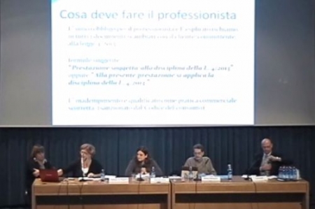 Video del convegno "Le professioni dei beni culturali: affinit&agrave;, differenze, sviluppi futuri"